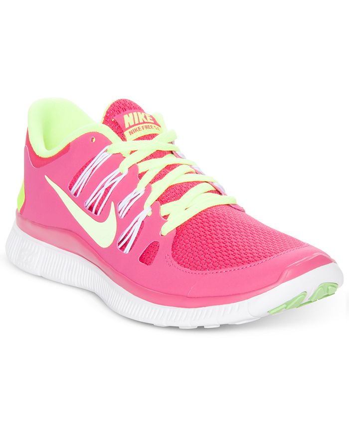 Nike Women's Free 5.0+ Running Sneakers from Finish Line Macy's