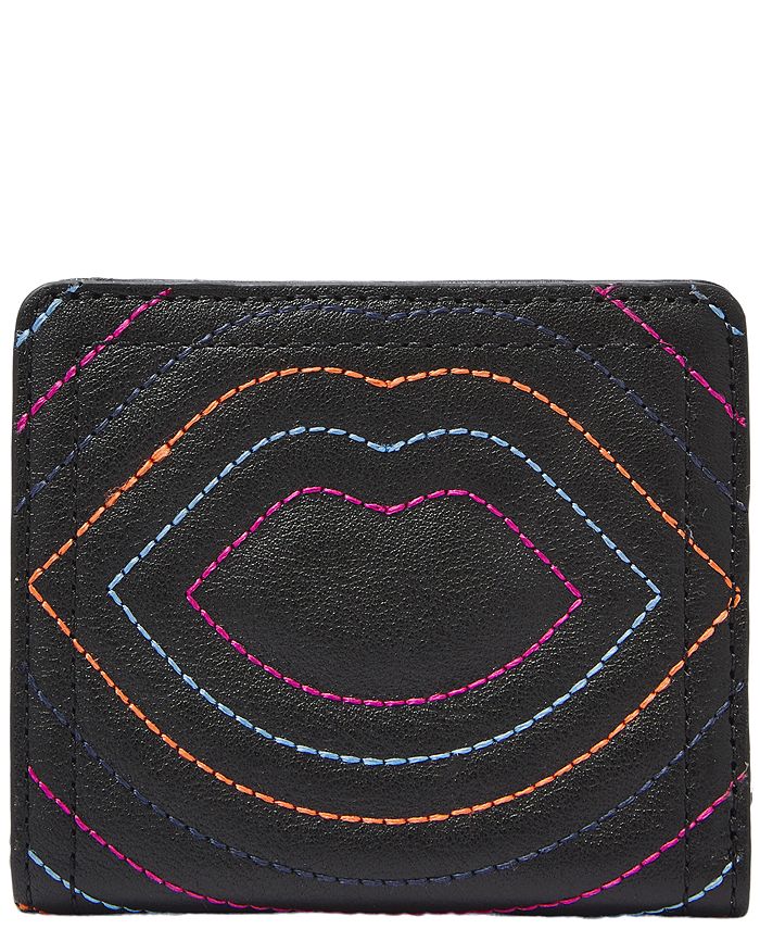 Fossil Logan Small Leather Bifold Wallet Macy's