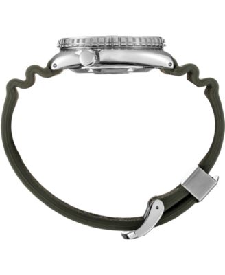 Men's Automatic Prospex King Turtle Green Silicone Strap Watch 45mm - A Special Edition