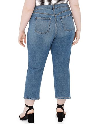 Celebrity Pink Trendy Plus Size The Bestie Cropped Jeans - Macy's