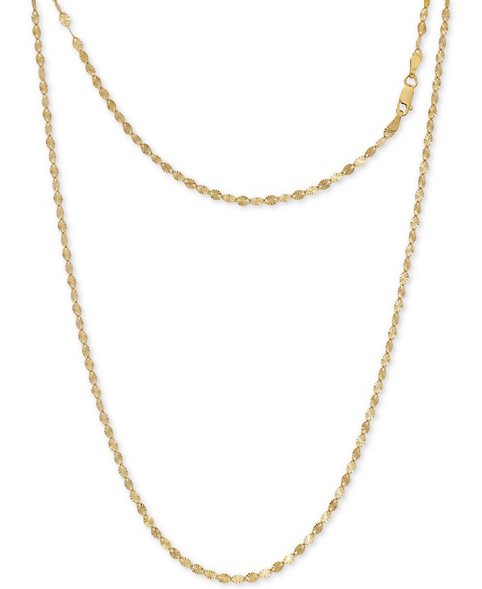 Macy's gold sale chain necklace