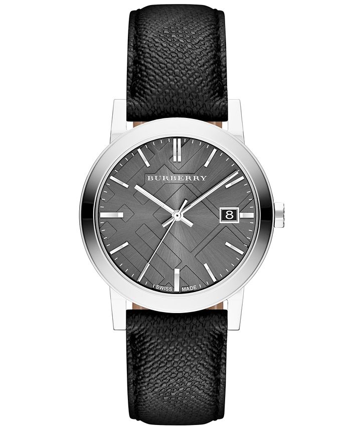 Burberry watch 2025 fabric strap