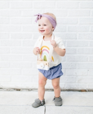 image of Emerson and Friends Baby Girl Headbands Set, 3 Piece