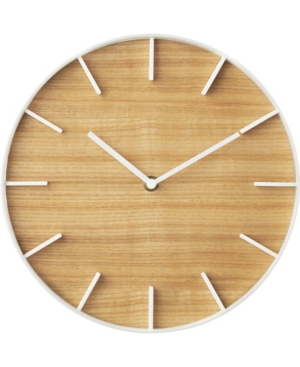 Yamazaki Home Rin Wall Clock In Natural