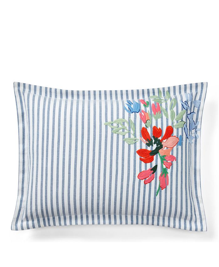 Lauren Ralph Lauren Maggie Stripe Decorative Pillow, 15" x 20" Macy's