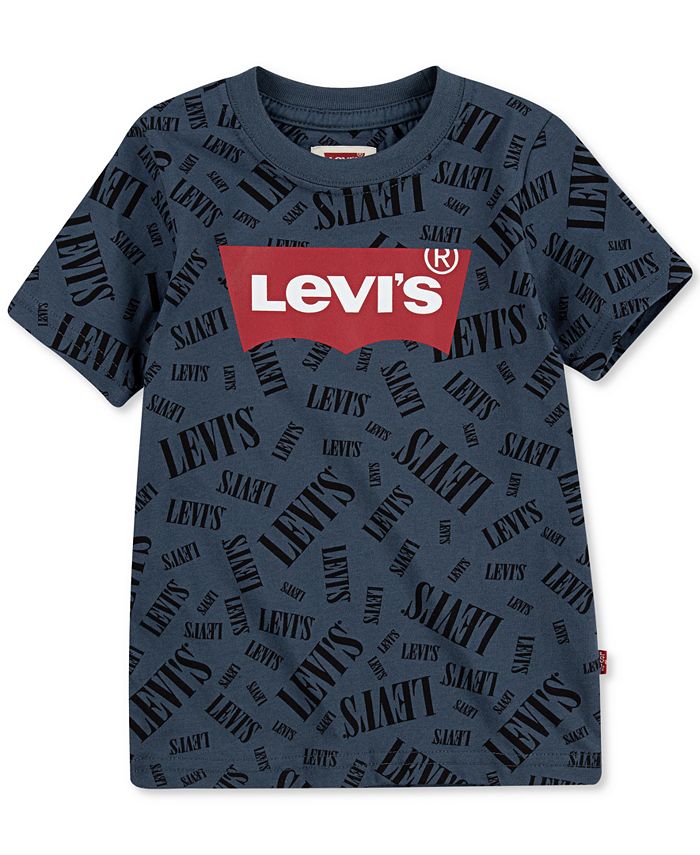 Levi's Big Boys Serif Batwing Logo T-Shirt - Macy's