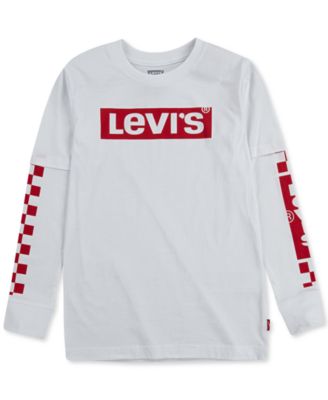 levis box logo t shirt