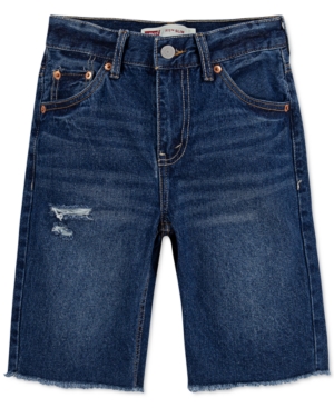Levi's Big Boys UnBasic 511 Slim-Fit Distressed Denim Shorts