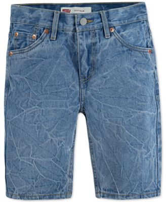 boys levi jean shorts
