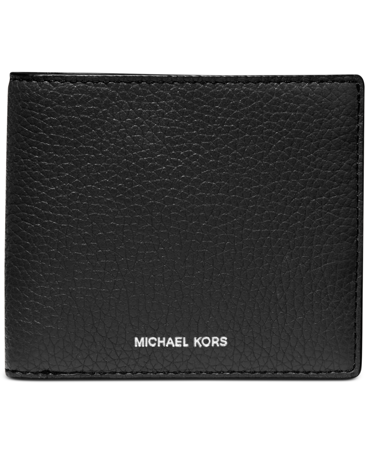 Shop Michael Kors Men's Mason Leather Wallet In Black