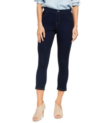 Hue Women's Classic Smooth Denim Capris 