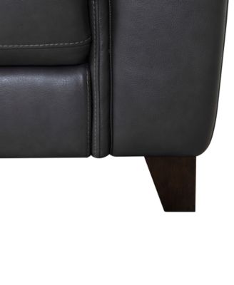 Brayna 88" Classic Leather Sofa