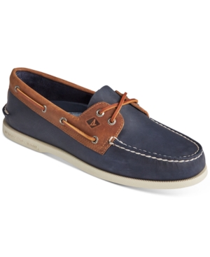 image of Sperry Men-s A/O 2-Eye Wild Horse Boat Shoes Men-s Shoes