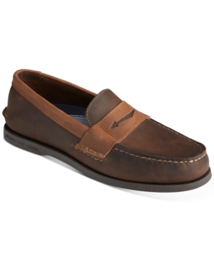 image of Sperry Men-s A/O Penny Wild Horse Loafers Men-s Shoes