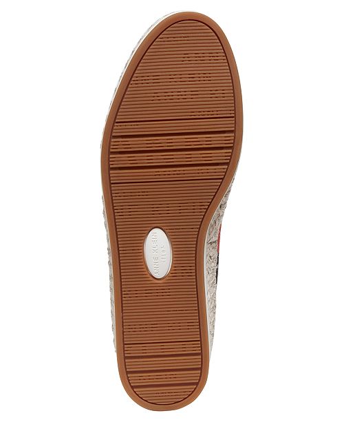 anne klein espadrille flats