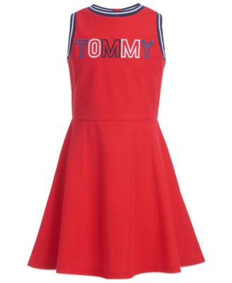 Tommy Hilfiger - Big Girls Embroidered Logo Dress
