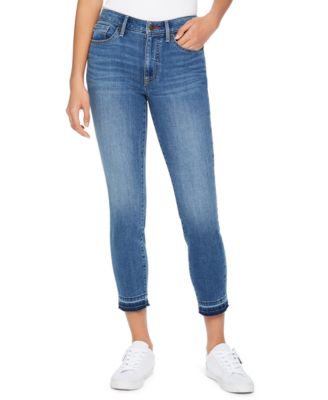 released hem crop jeans