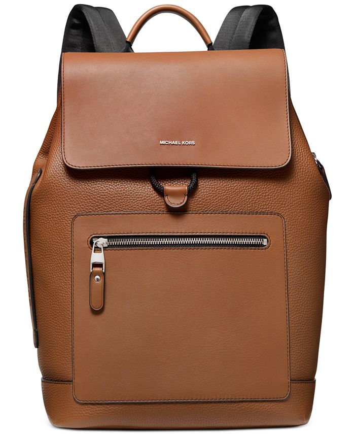 Michael Michael Kors Hudson Grained Leather Backpack - Farfetch