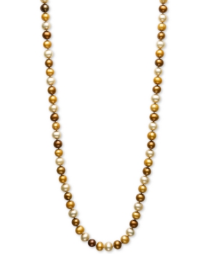 image of Dyed Multi Chocolate Cultured Freshwater Pearl (6mm) 18