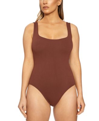 chocolate brown bodysuit