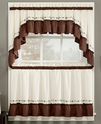 CLOSEOUT! CHF Jayden Tiers Window Treatment Collection