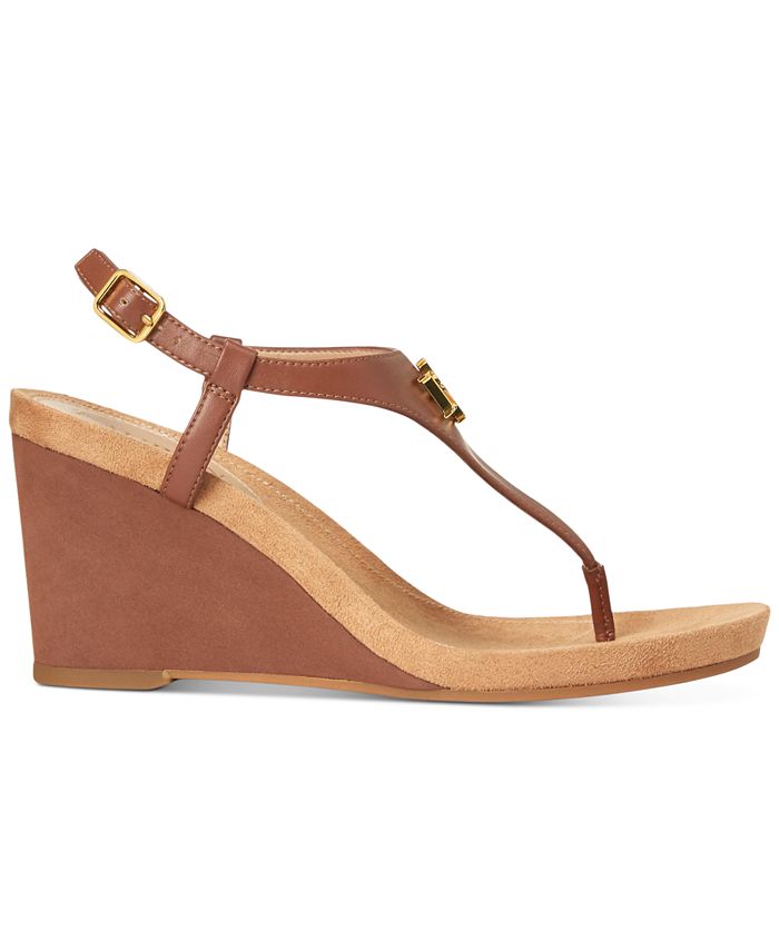 ralph lauren nikki wedge sandals