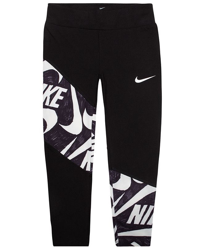 nike logo mash high waisted leggings