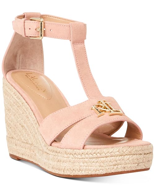 Lauren Ralph Lauren Hale Wedge Sandals Reviews Sandals Flip
