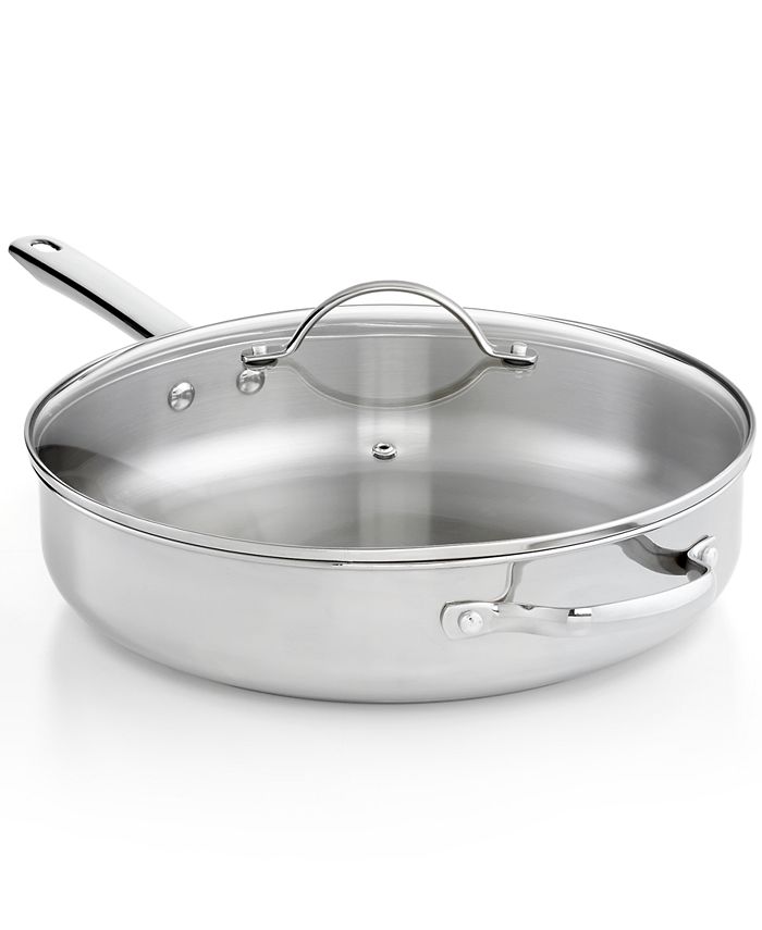 Tools of the Trade 3-Qt. Nonstick Everyday Pan & Lid - Macy's