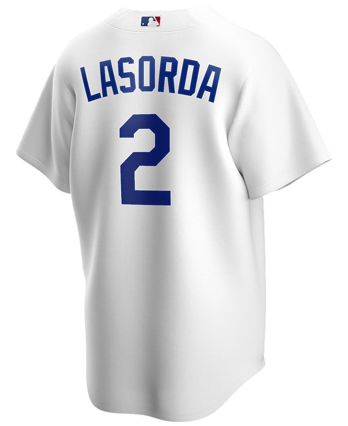 Nike Men's Tommy Lasorda Los Angeles Dodgers Coop Player Replica