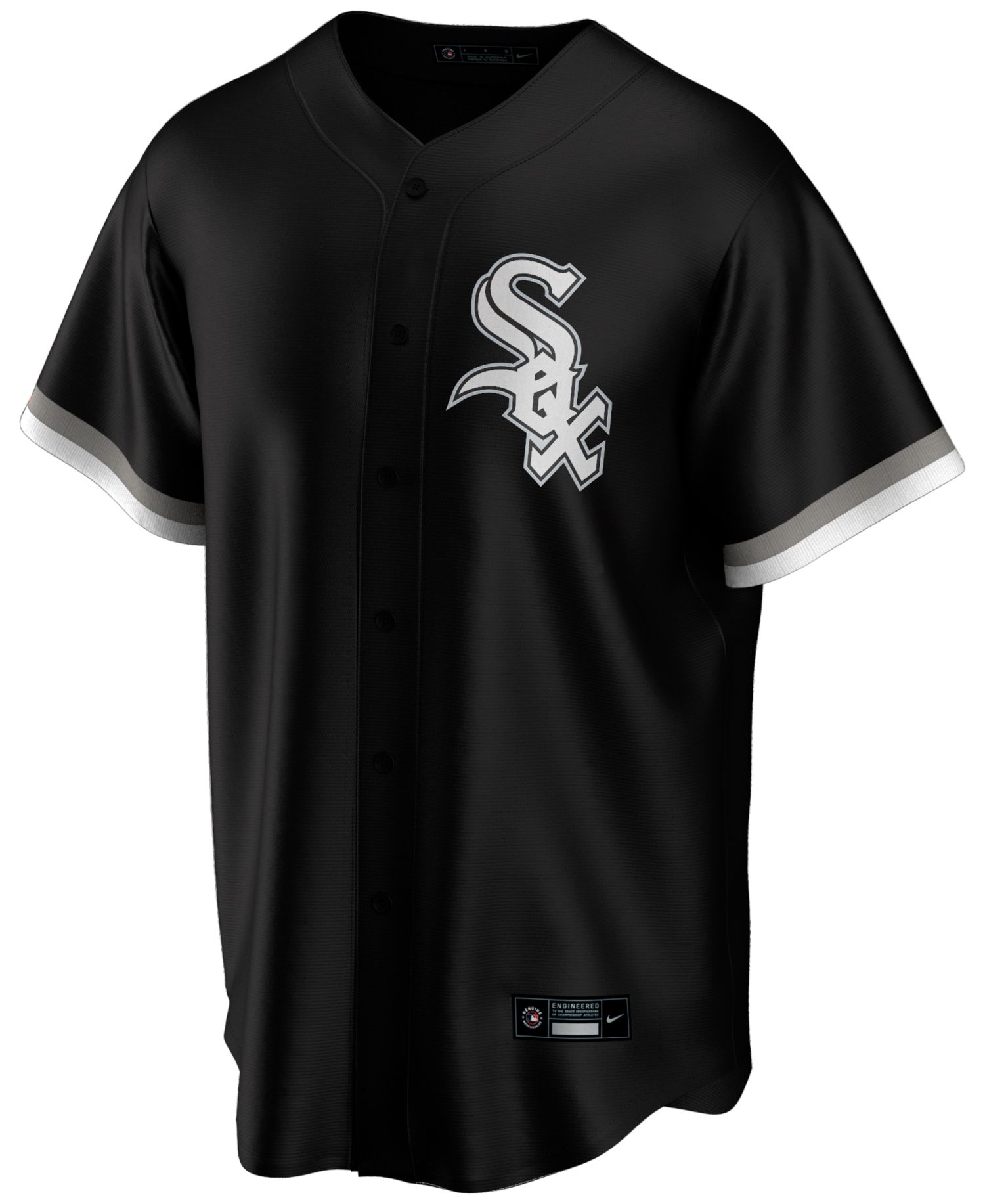 Men's Chicago White Sox Official Blank Replica Jersey