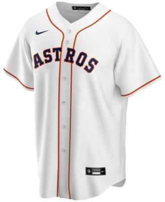Men's Houston Astros Official Blank Replica Jersey