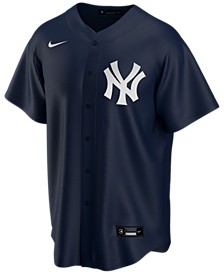 Men's New York Yankees Official Blank Replica Jersey