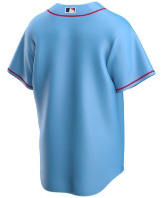 売れ筋商品|||ナイキ Tシャツ トップス レディース Men's St. Louis Cardinals Official Blank Replica Jersey Blue Nike Men's St. Louis Cardinals Official Blank Replica Jersey