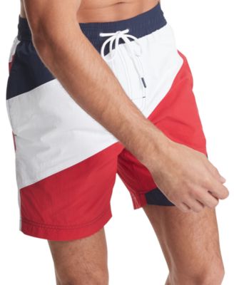 macy's tommy hilfiger swim trunks