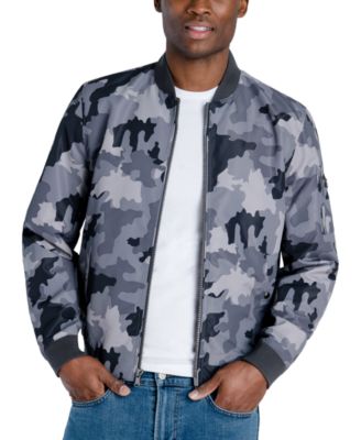 Michael Kors Men's Bomber Jacket, Created for&nbsp;Macy...