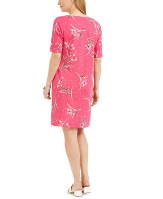 macys pink suit