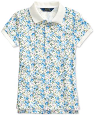 ralph lauren floral polo shirt