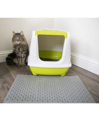 petlinks purrfect paws litter mat