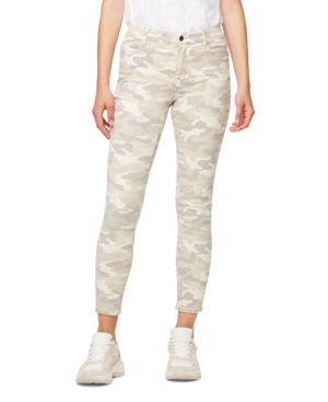 image of Sanctuary Mid-Rise Camouflage Skinny Ankle Jeans