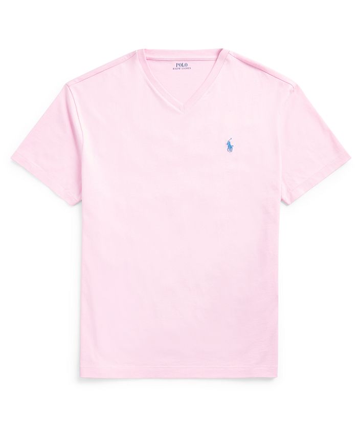 Polo Ralph Lauren Men's Classic-Fit V Neck T-Shirt & Reviews - T-Shirts ...