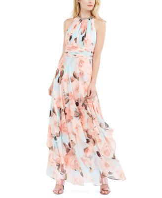 Calvin Klein Floral Long Dress Deals ...
