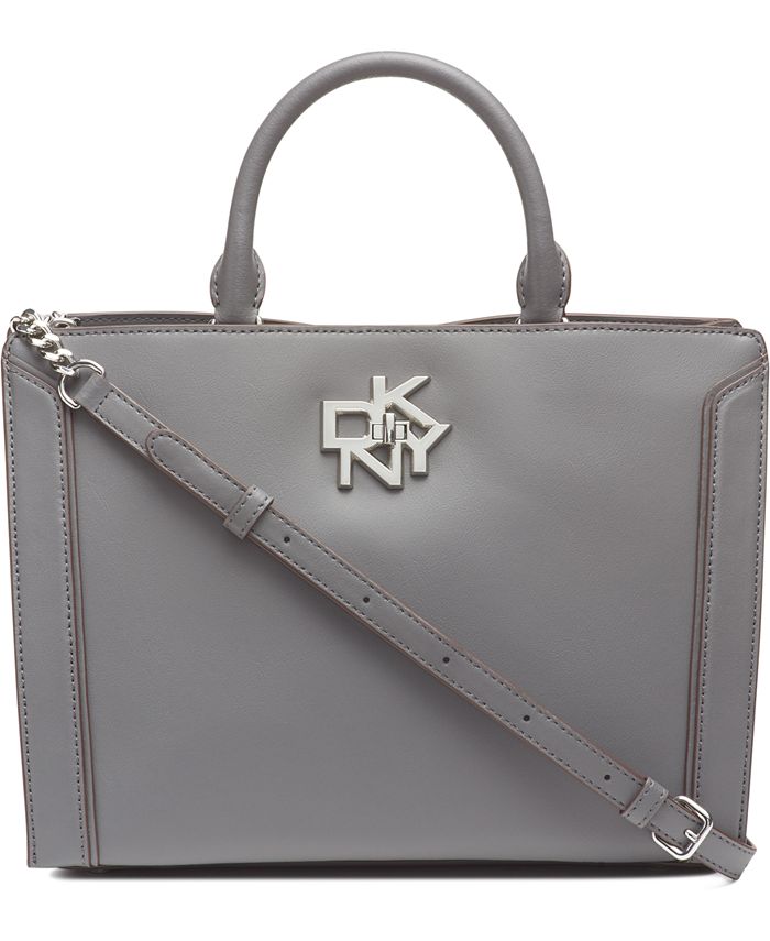 DKNY Catherine Leather Satchel Macy's