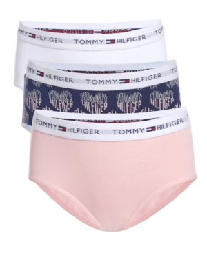 image of Tommy Hilfiger Little & Big Girls 3-Pk. Hipster Underwear