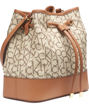 Calvin klein signature shop gabrianna bucket bag