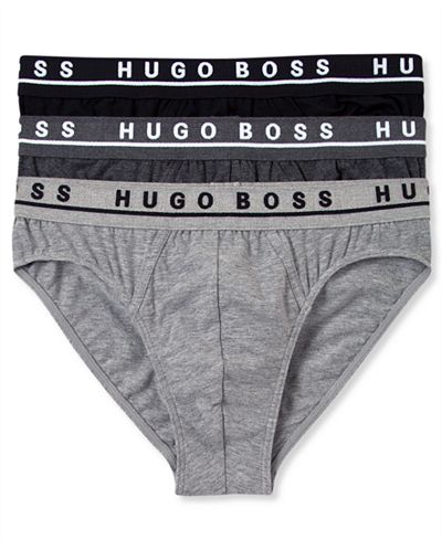 BOSS Men's Underwear, Flex Cotton Stretch Mini Brief 3 Pack