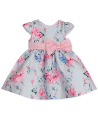 mikado fit and flare dress