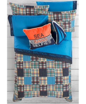 kids plaid bedding