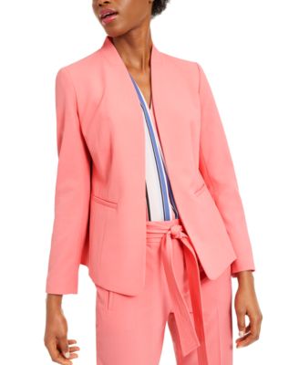 macys pink suit
