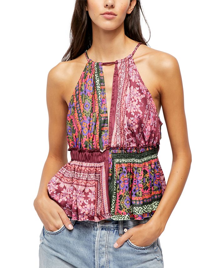 Free People Bellini Patchwork Camisole - Macy's